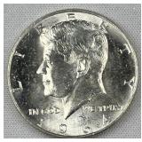 1964 JFK 90% Silver Half Dollar, Uncirculated