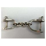 925 Silver Tiffany & Co. Shackle Valet Keychain