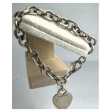 925 Silver Vintage Tiffany & Co. Charm Bracelet