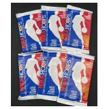(6) 1989 NBA Hoops Basketball Sealed Packs
