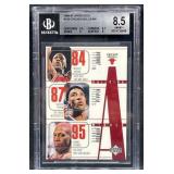 1996 Chicago Bulls Michael Jordan+ BGS 8.5