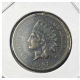 1908-S Indian Head Cent, Quality XF-AU 1908-S Indian Head Cent, Quality XF-AU