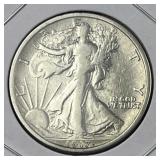1917-S Rev. Better Date Walking Liberty Silver 50 1917-S Rev. Better Date Walking Liberty Silver 50