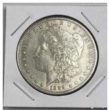 1889-S Better Date Morgan Silver Dollar, US $1 1889-S Better Date Morgan Silver Dollar, US $1