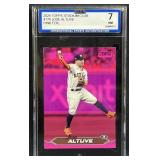 2024 Topps Stadium Jose Altuve Pink Foil ISA 7 2024 Topps Stadium Jose Altuve Pink Foil ISA 7