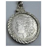 1897 Morgan Silver Dollar Keychain 1897 Morgan Silver Dollar Keychain