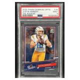 2020 Justin Herbert RC Donruss Optic PSA 9 2020 Justin Herbert RC Donruss Optic PSA 9