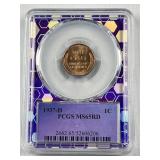 1937-D Lincoln Wheat, PCGS MS65 Red 1937-D Lincoln Wheat, PCGS MS65 Red