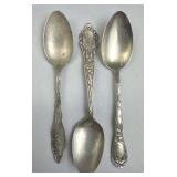 46g+ Sterling Silver Antique Floral/Corn Teaspoons 46g+ Sterling Silver Antique Floral/Corn Teaspoons