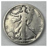 1927-S Walking Liberty Silver Half Dollar, US 90% 1927-S Walking Liberty Silver Half Dollar, US 90%