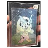 Retro Disney Mickey Holo Fantasia Card Retro Disney Mickey Holo Fantasia Card