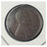 1916 US Lincoln Wheat Cent, Better Date 1916 US Lincoln Wheat Cent, Better Date