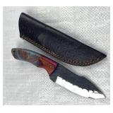 Handmade Steel Fixed Blade Knife w/ Sheath Handmade Steel Fixed Blade Knife w/ Sheath