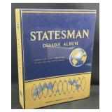 Statesman Deluxe Stamp Album, 100s of Stamps Statesman Deluxe Stamp Album, 100s of Stamps