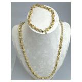 Premier Designs Weighty Gold Tone Chain Links Neck Premier Designs Weighty Gold Tone Chain Links Neck