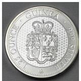 1.25oz Silver Guinea East India Co. .999 Fine