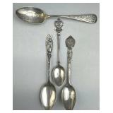 71g+ Sterling Silver Hawaii Souvenir Spoons 71g+ Sterling Silver Hawaii Souvenir Spoons