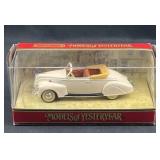 1992 Models of Yesteryear Lincoln Zephyr in Box 1992 Models of Yesteryear Lincoln Zephyr in Box