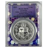1oz Silver Germania Galia Fantasy PCGS MS70 1oz Silver Germania Galia Fantasy PCGS MS70