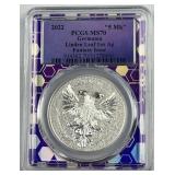 1oz Silver Germania Linden Leaf PCGS MS70 1oz Silver Germania Linden Leaf PCGS MS70