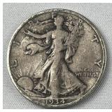 1934-D Walking Liberty Silver Half Dollar, US 90% 1934-D Walking Liberty Silver Half Dollar, US 90%