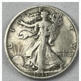 1935 Walking Liberty Silver Half Dollar, US 90% 1935 Walking Liberty Silver Half Dollar, US 90%