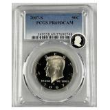 2007-S JFK Clad Half Dollar, PCGS PR69DCAM