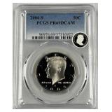 2006-S JFK Clad Half Dollar, PCGS PR69DCAM