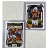 (2) 2023 Bijan Robinson Score Rookie Cards