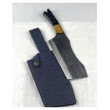 Handmade Steel Fixed Blade Knife w/ Sheath