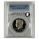 1980-S JFK Clad Half Dollar, PCGS PR69DCAM