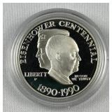 1990 Silver Proof Eisenhower Dollar 90%