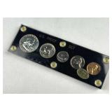 1961 Silver US Proof Coin Set in Capital Holder