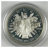 1989 Silver Proof Congressional Dollar 90%