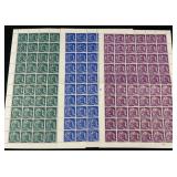 Vintage Malta Stamp Blocks Collection