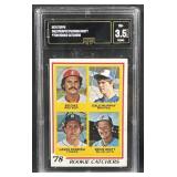 1978 Topps Diaz/Murphy/Parrish/Whitt GMA 3.5