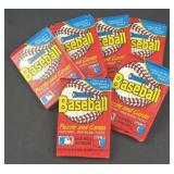 (6) 1988 Donruss Baseball Wax Packs, Sealed