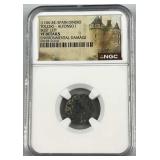 c. 1104-34 Spain Dinero Toledo - Alfonso I NGC