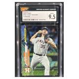 2020 Topps Justin Verlander Foilboard CGC 9.5