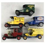 (5) Matchbox Models of Yesteryear Die Cast Cars
