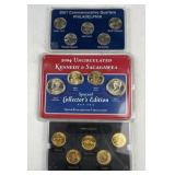 2004 Unc. Kennedy & Sacagawea Set +Quarters