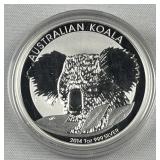 1oz Silver Australian Koala .999 Fine Prooflike