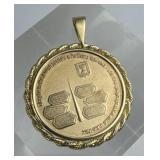 14K Gold Medal, 40th Anniv. Victory over Germany