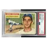 1956 Topps Sandy Koufax Gray Back PSA 2 Good