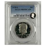 1978-S JFK Clad Half Dollar, PCGS PR69DCAM