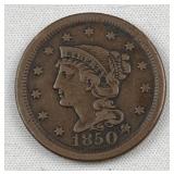 1850 US Large Cent