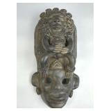 Ornate Mayan Mask Wall Hang