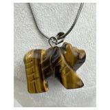 925 Silver Chain with a Tiger