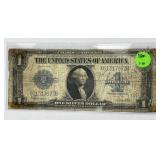 1923 Large US $1 Silver Certificate 