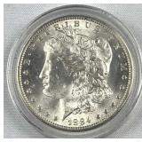 1884-O Morgan Silver Dollar, 90% US $1, Quality